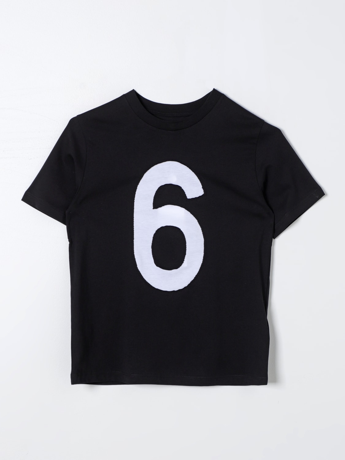 MM6 MAISON MARGIELA: t-shirt for boys - Black | Mm6 Maison