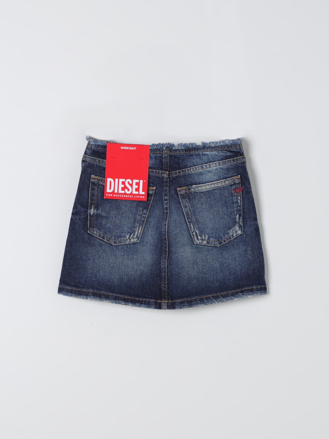 DIESEL：スカート 女の子 - ブルー | GIGLIO.COMオンラインのDiesel