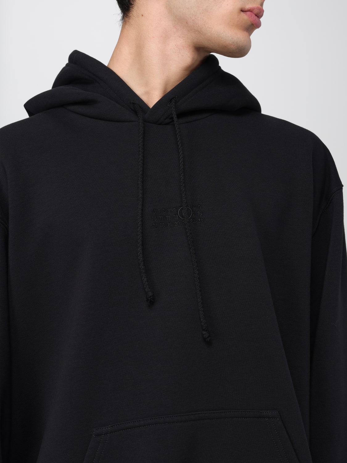 MAISON MARGIELA MAN BLACK SWEATSHIRTS - MAISON MARGIELA - SWEATSHIRTS