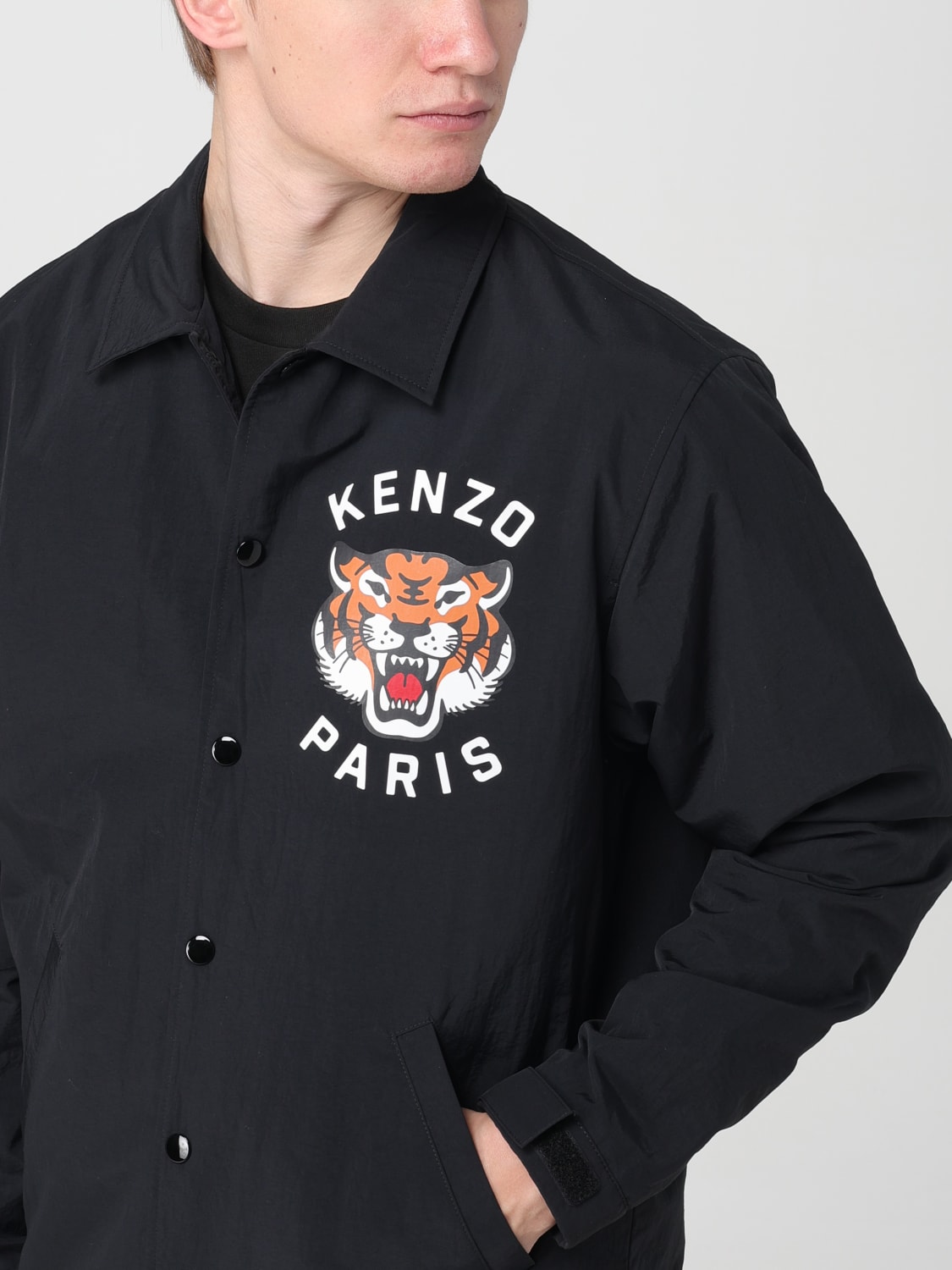 KENZO：ジャケット メンズ - ブラック | GIGLIO.COMオンラインのKenzo