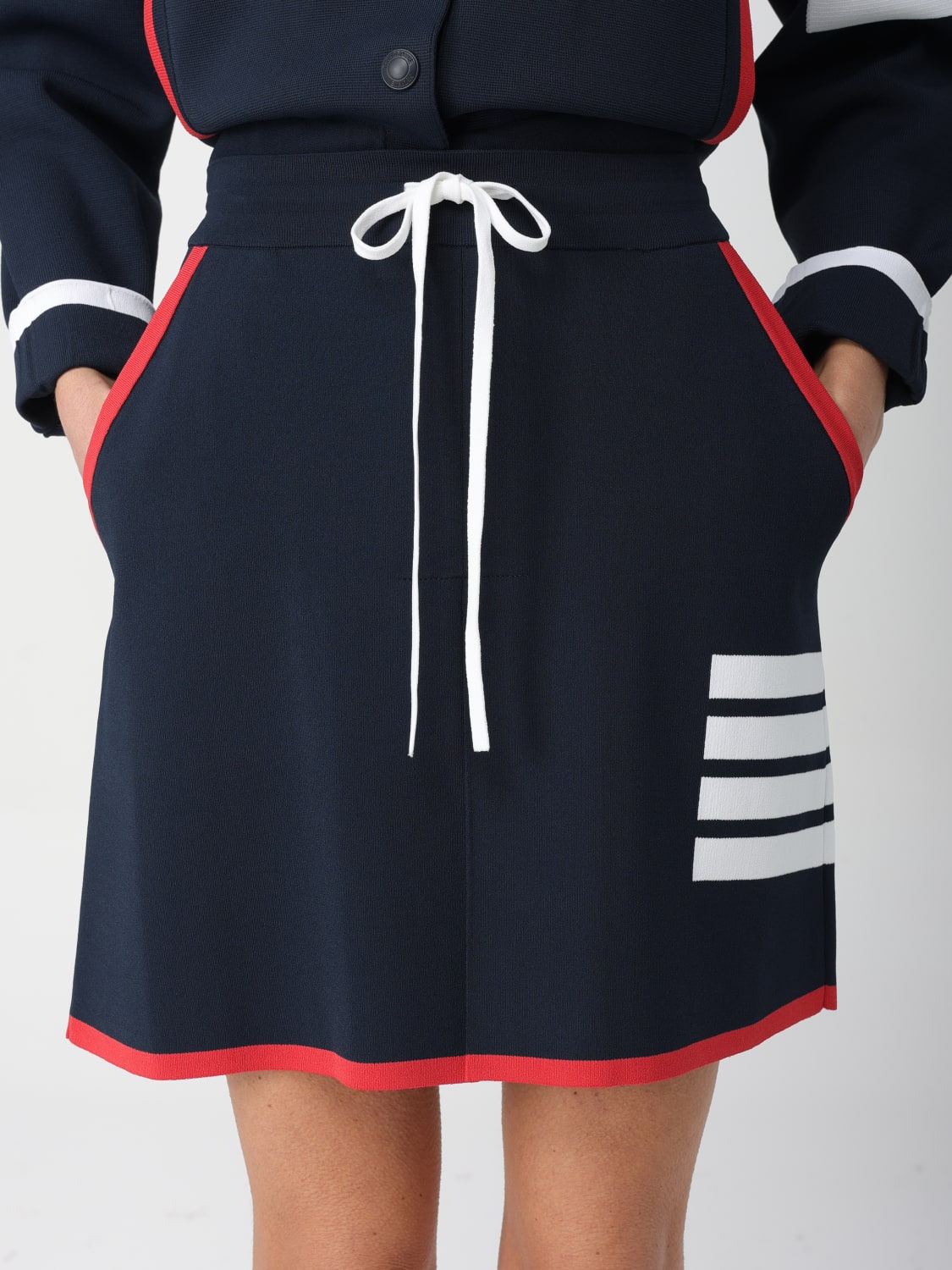 Adidas originals london top navy high neck dress