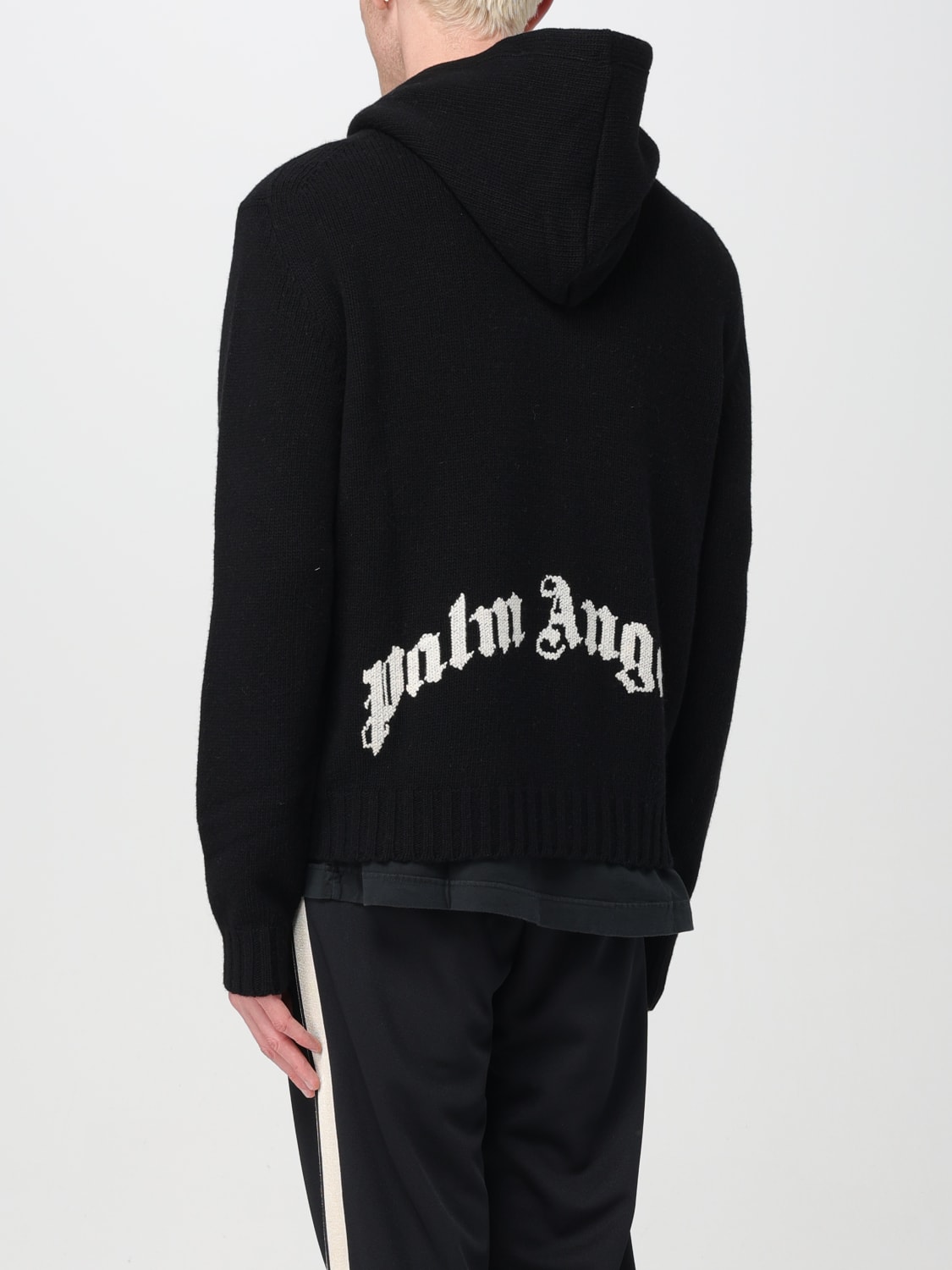 Palm angels hoodie discount skull