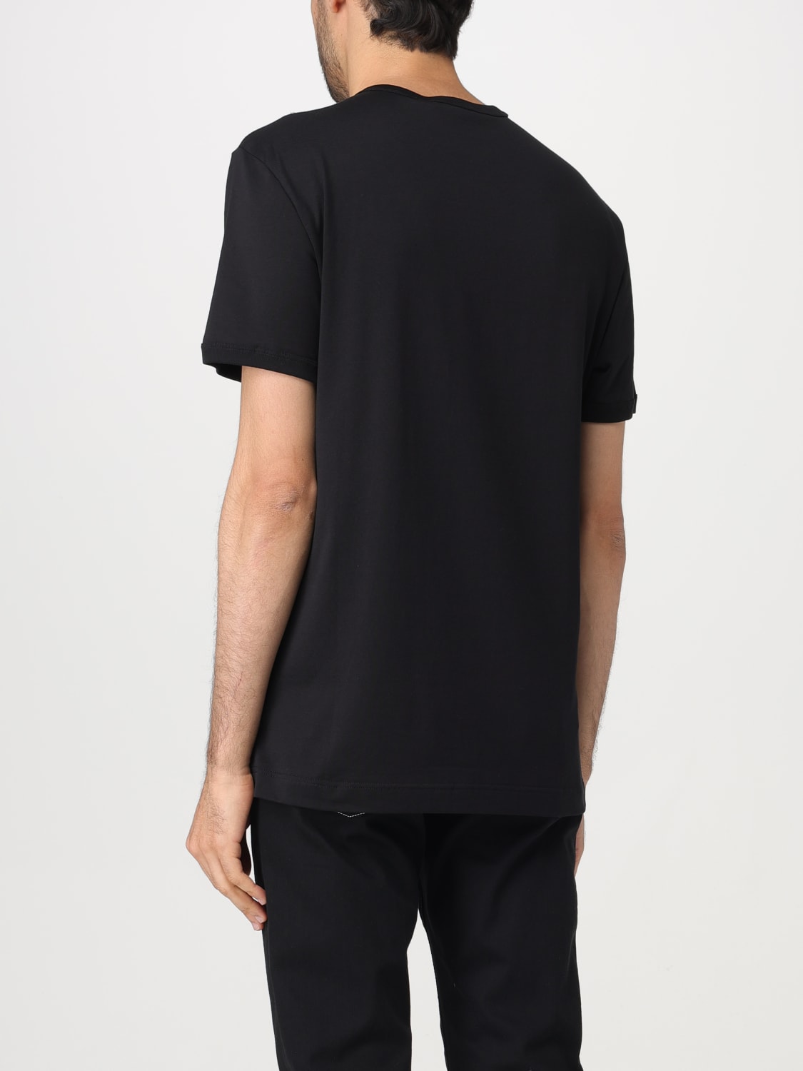 DOLCE & GABBANA: t-shirt for man - Black | Dolce & Gabbana t-shirt ...