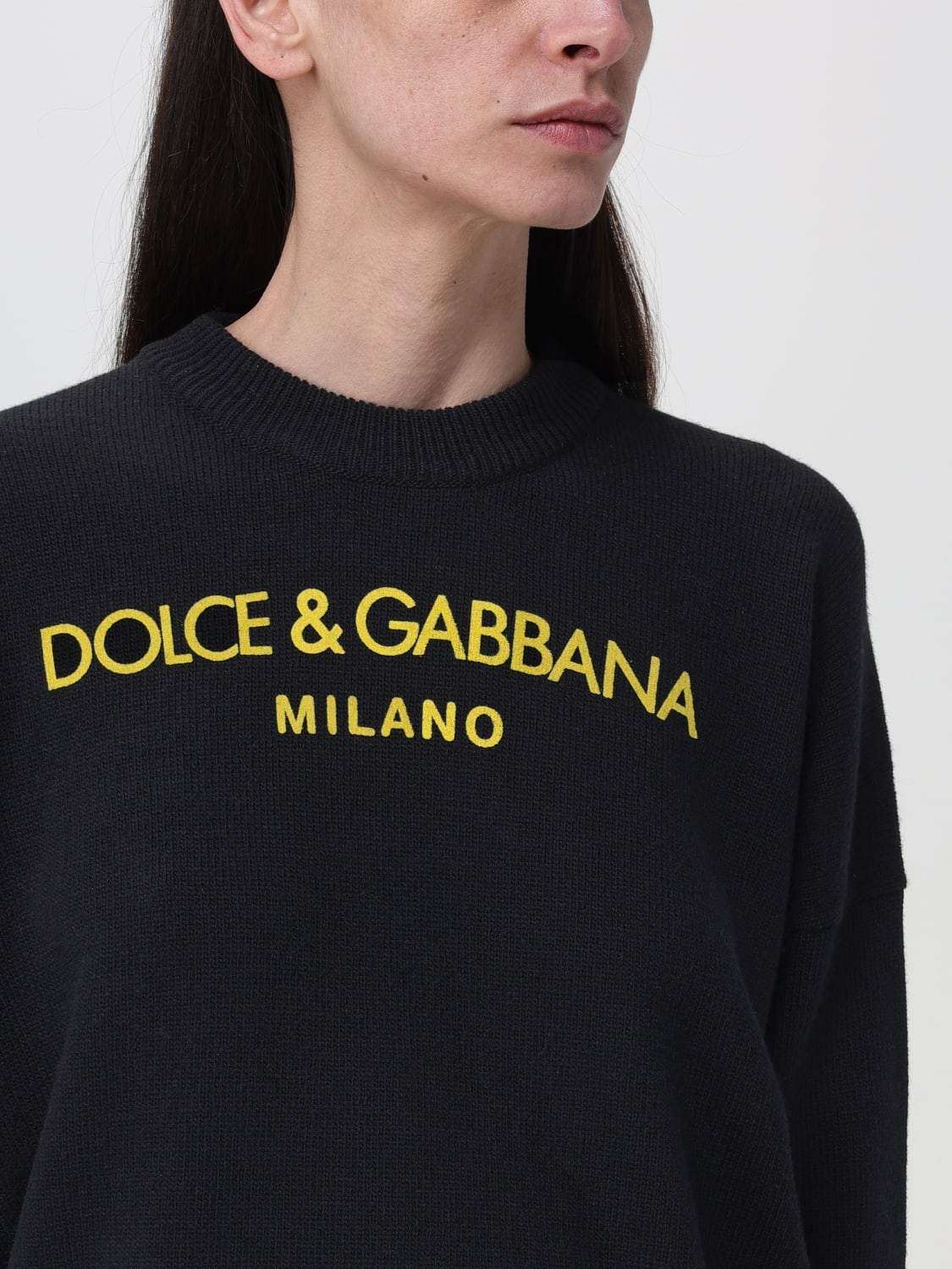 Dolce and gabbana black sales sweatshirt