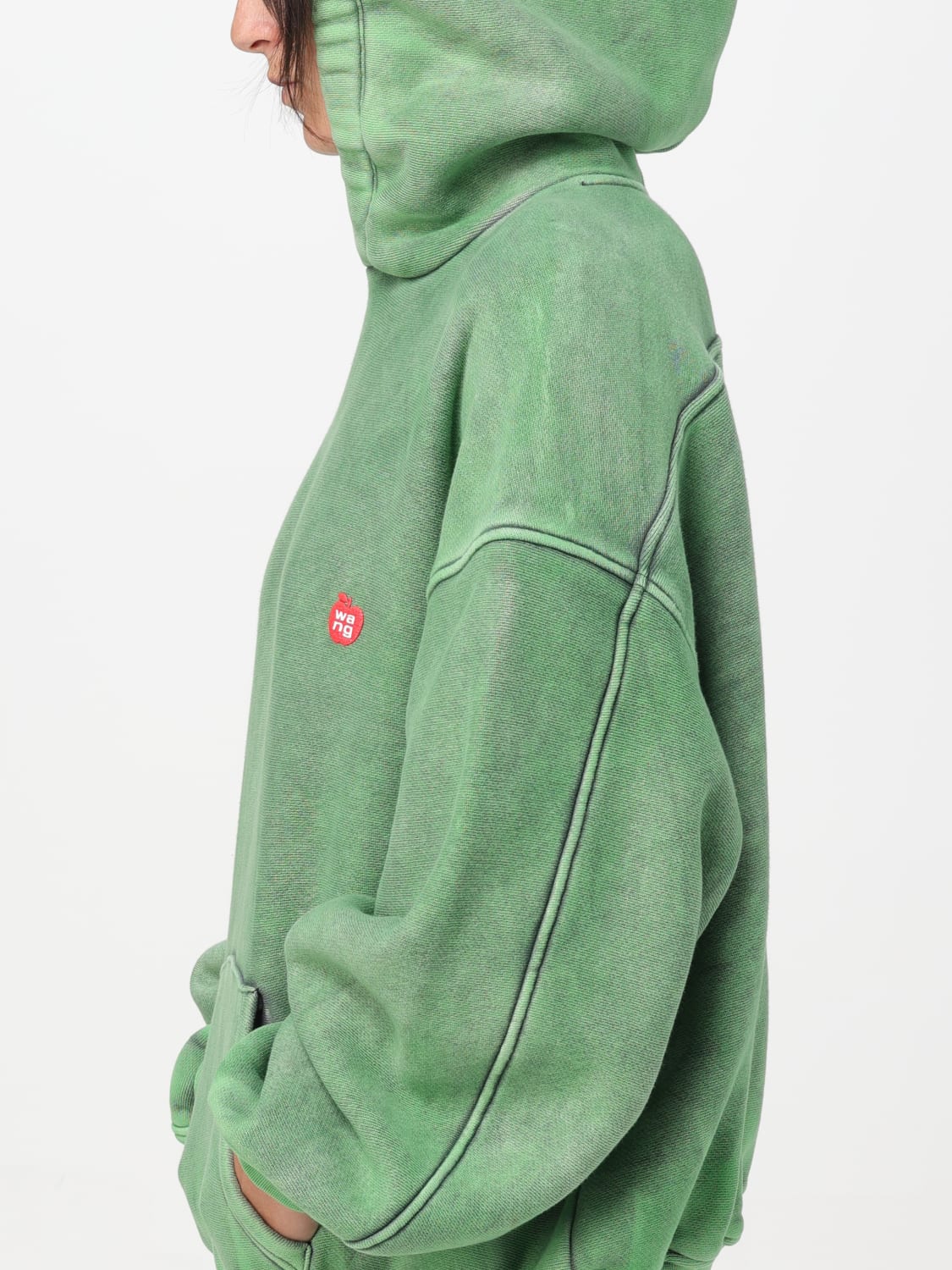 ALEXANDER WANG sweatshirt for woman Green Alexander Wang