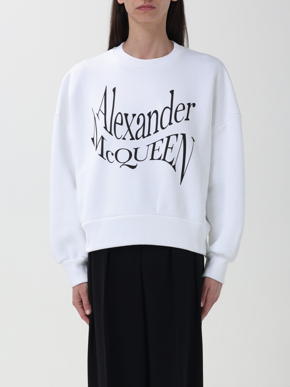 Alexander mcqueen clearance sweatshirt womens