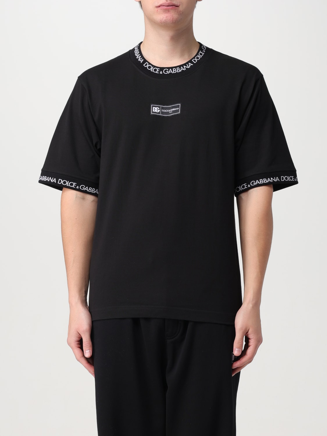 Dolce gabbana best sale black t shirt