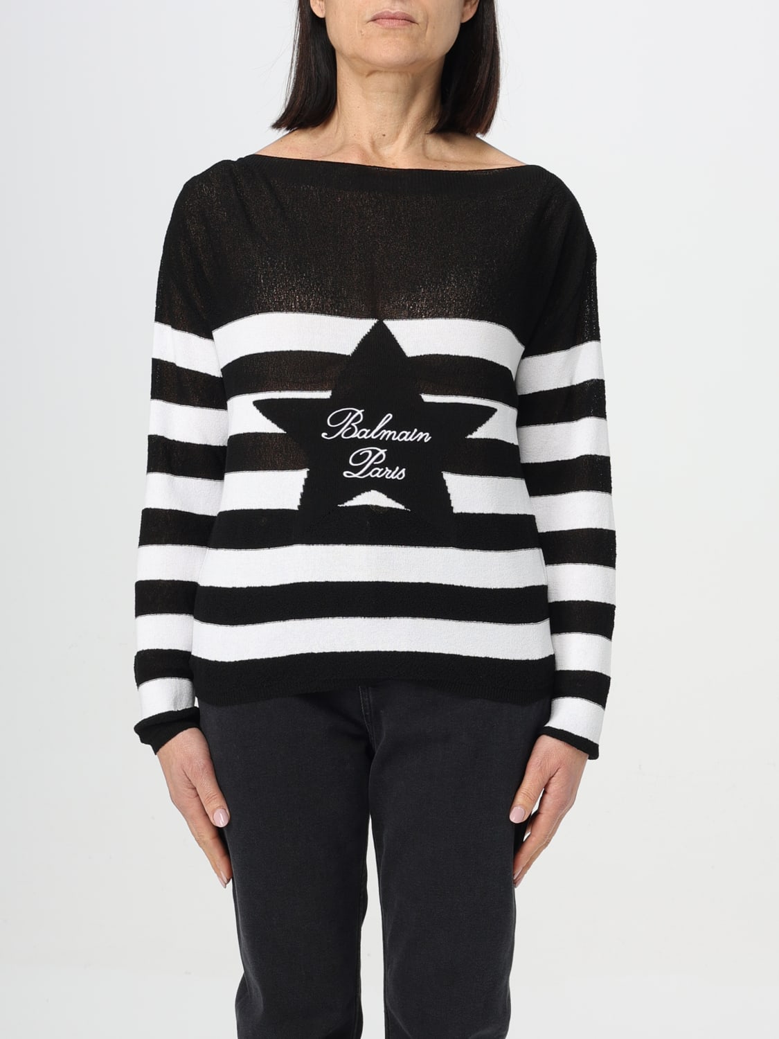 Balmain discount jumper white