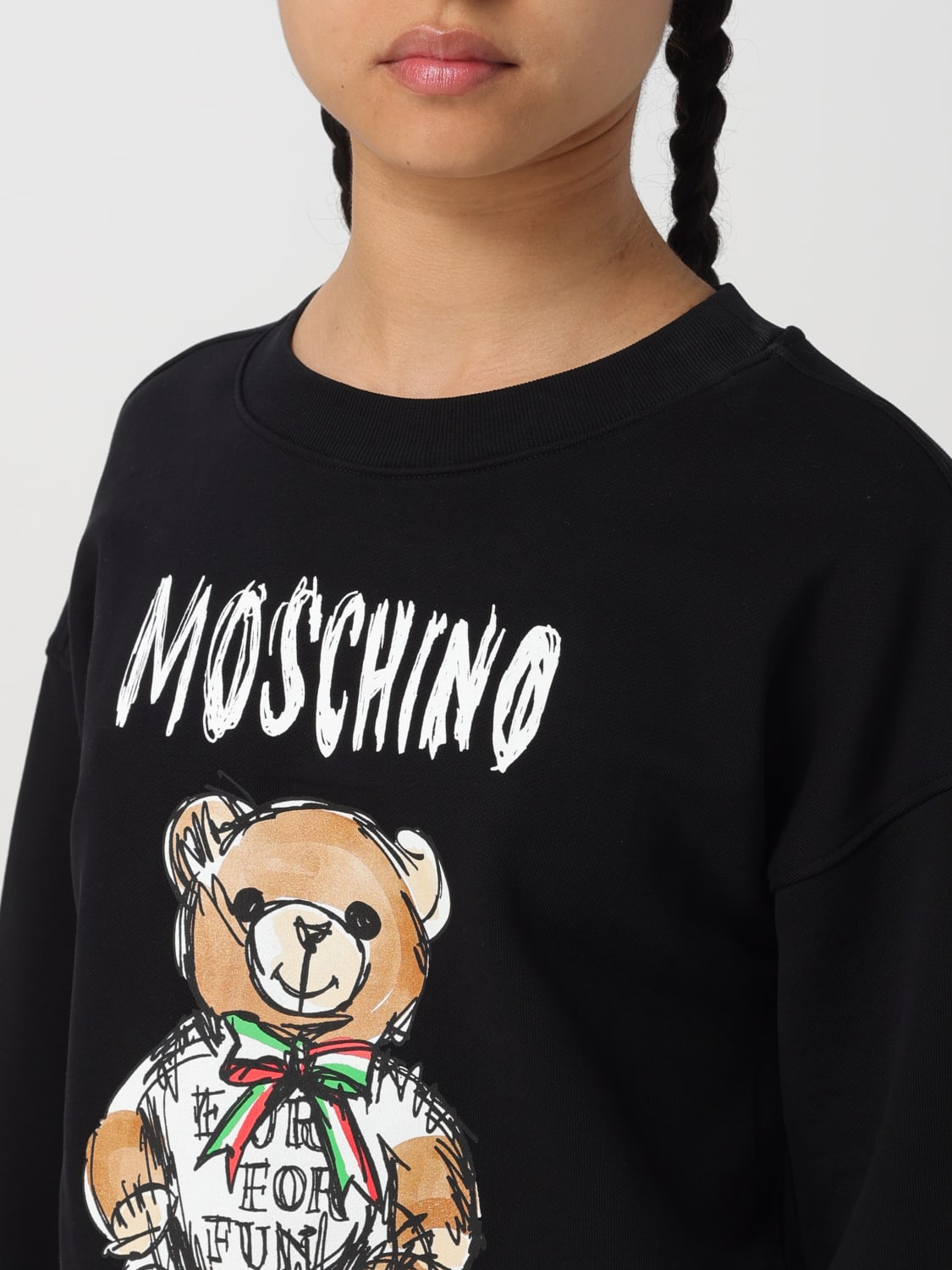 Ladies clearance moschino jumper