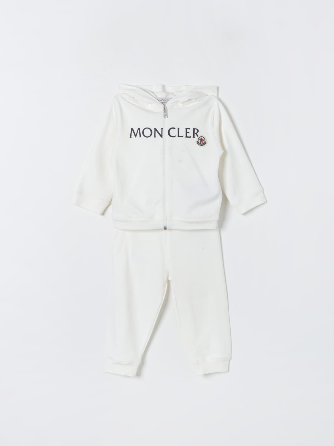 MONCLER jumper for baby White Moncler jumper 8M00001899AR