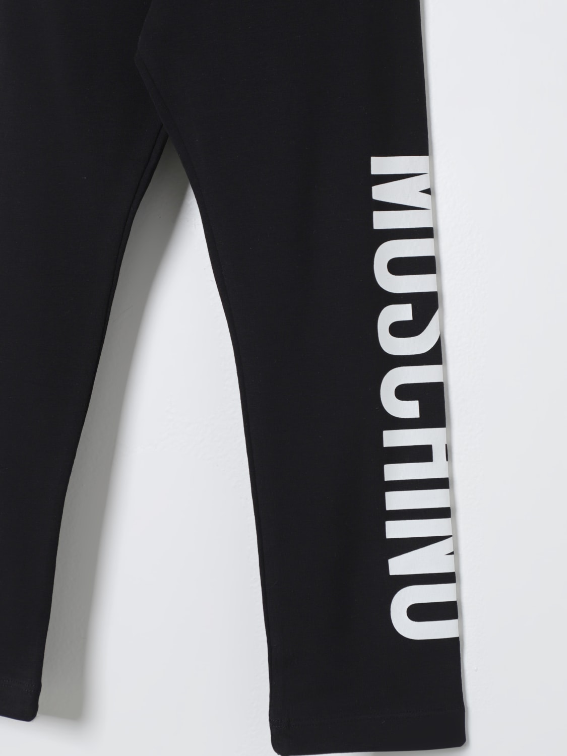 Moschino Girl Leggings With Txt Logo