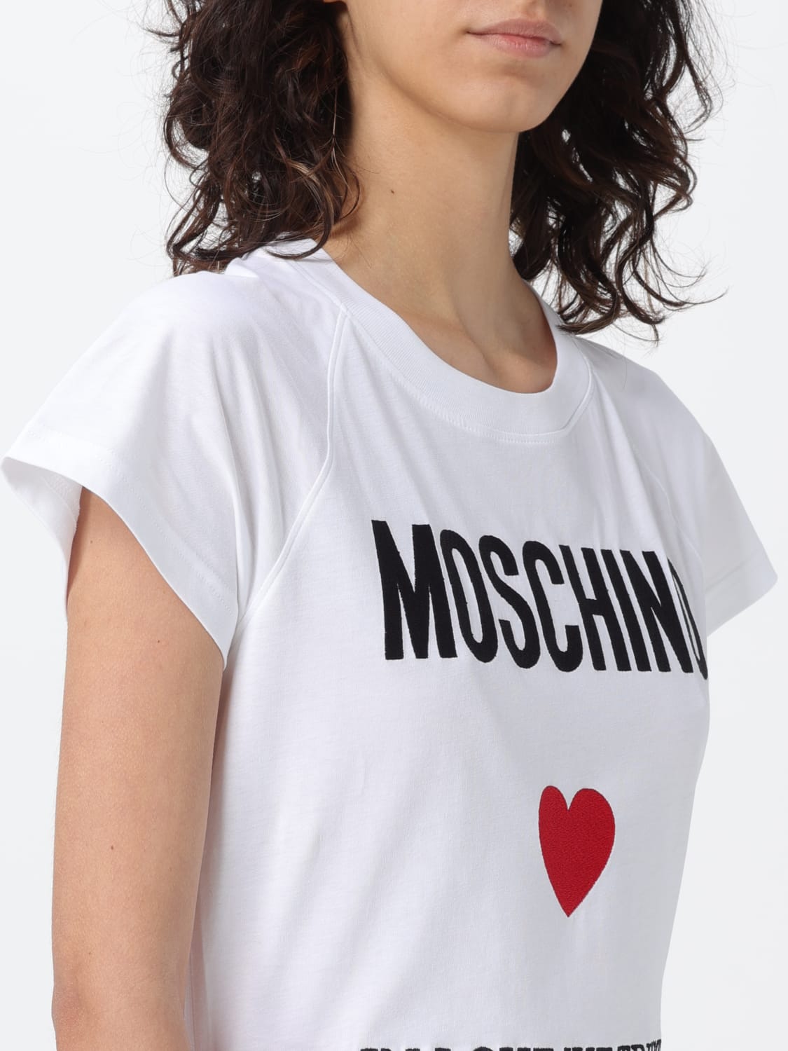 Ladies moschino outlet t shirt dress