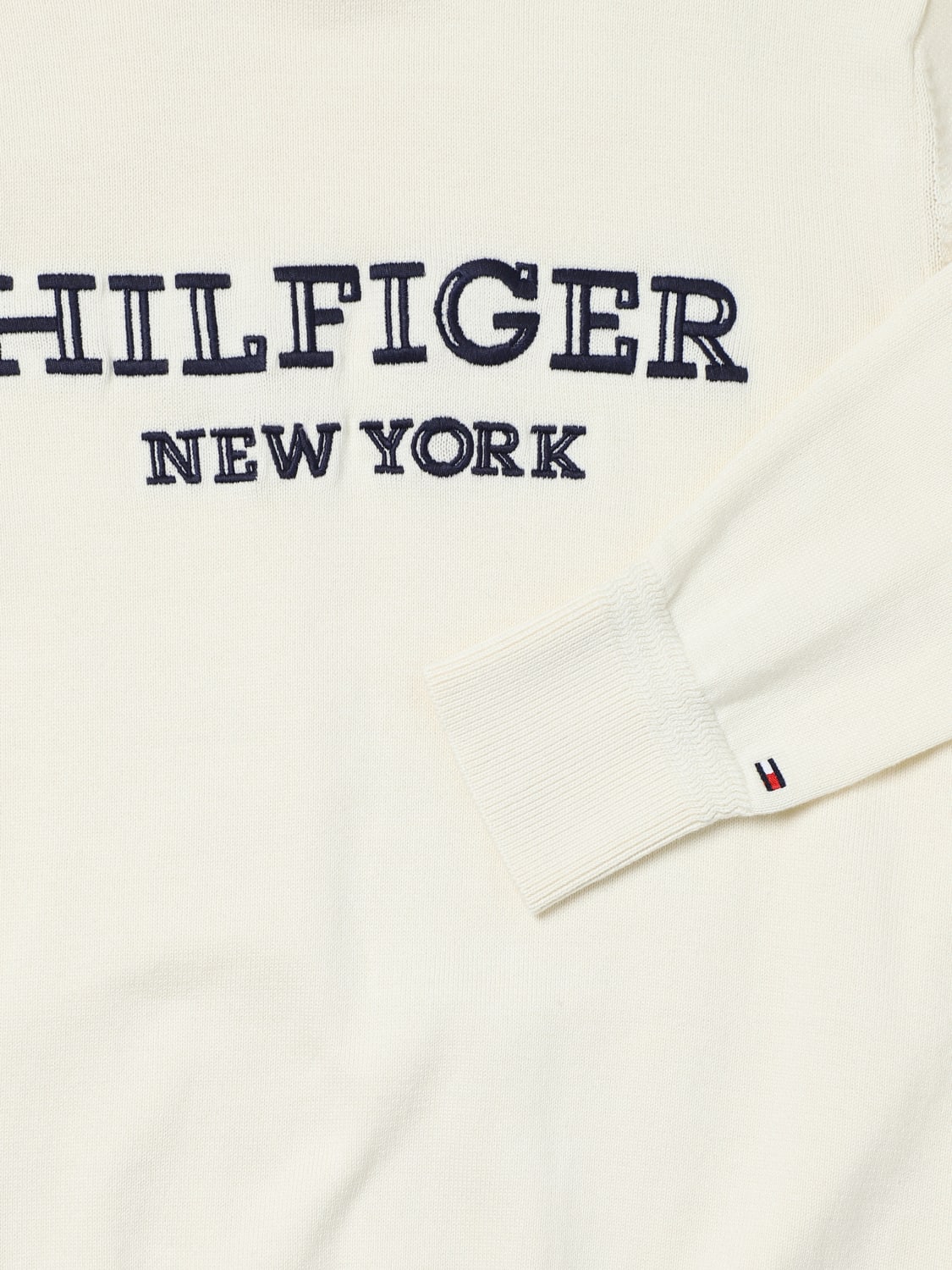 TOMMY HILFIGER sweater for boys Yellow Cream Tommy Hilfiger