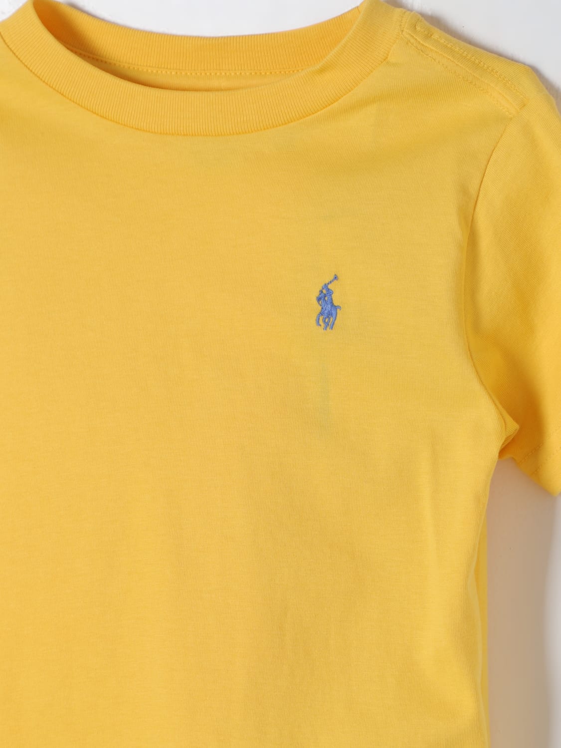 POLO RALPH LAUREN: t-shirt for boys - Yellow  Polo Ralph Lauren t-shirt  322832904134 online at