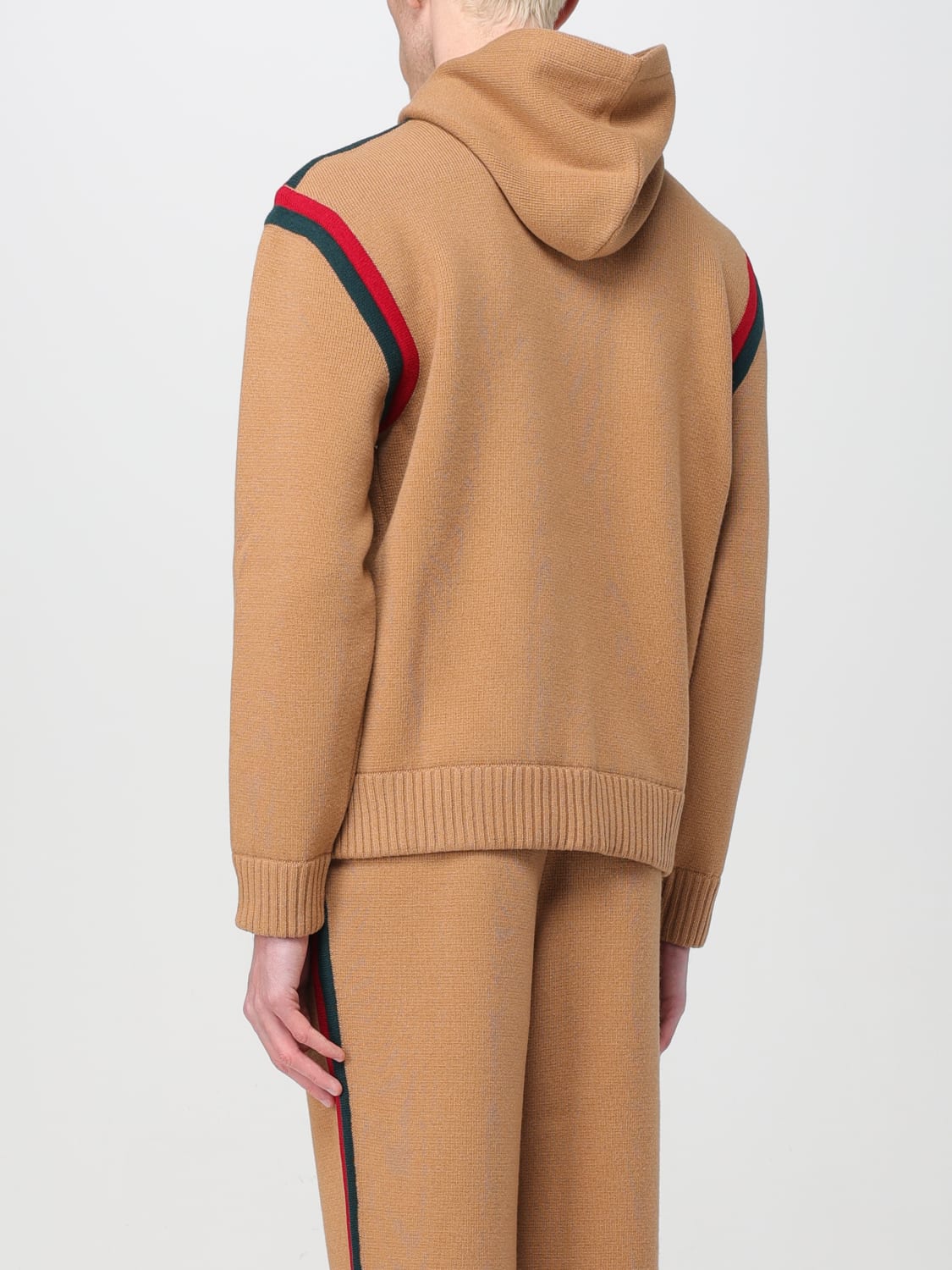 GUCCI Pull homme Marron Pull Gucci 770197XKDR3 en ligne sur