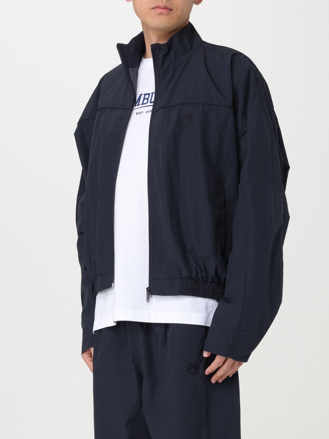 AMBUSH: jacket for man - Navy | Ambush jacket BMEA002S24FAB001