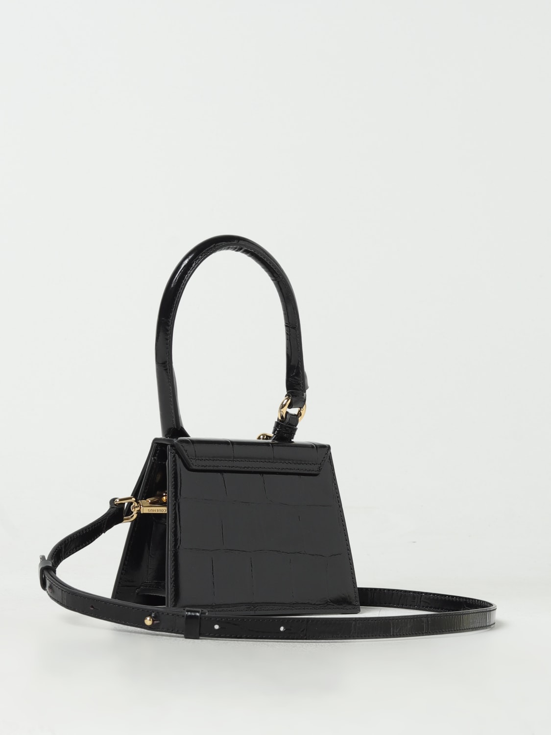 Jacquemus black croc discount bag