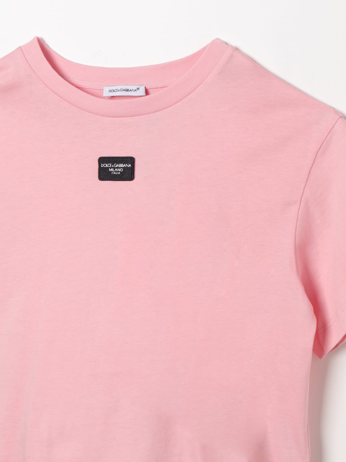 Dolce and gabbana shop pink t shirt