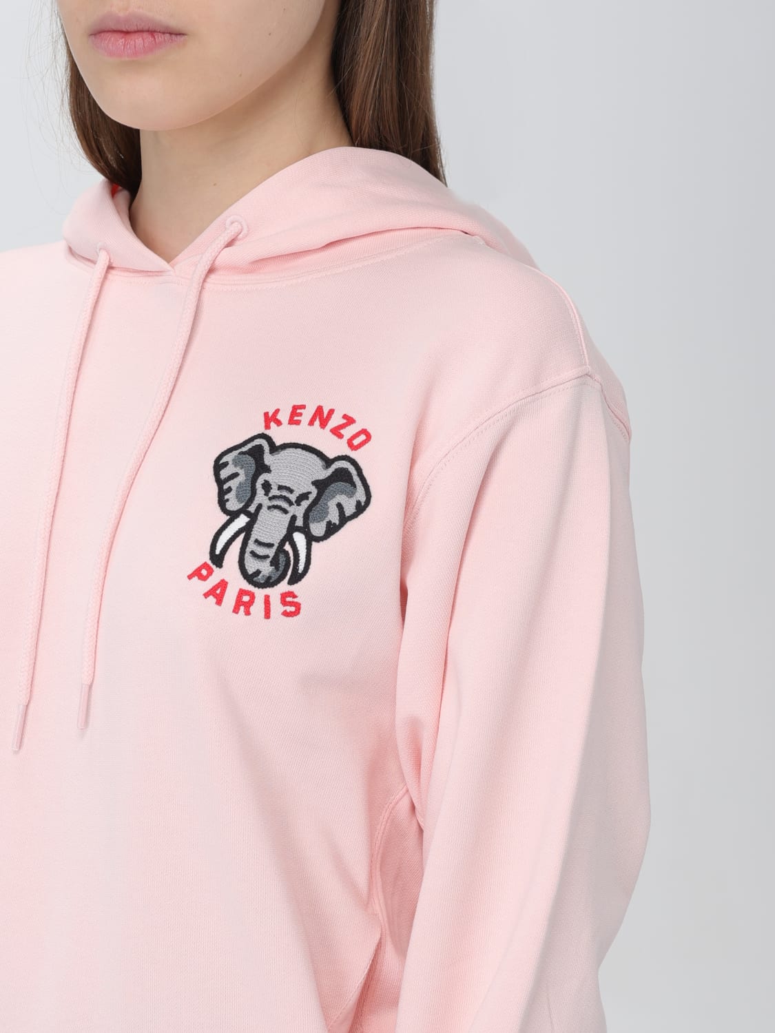 Womens pink outlet kenzo jumper