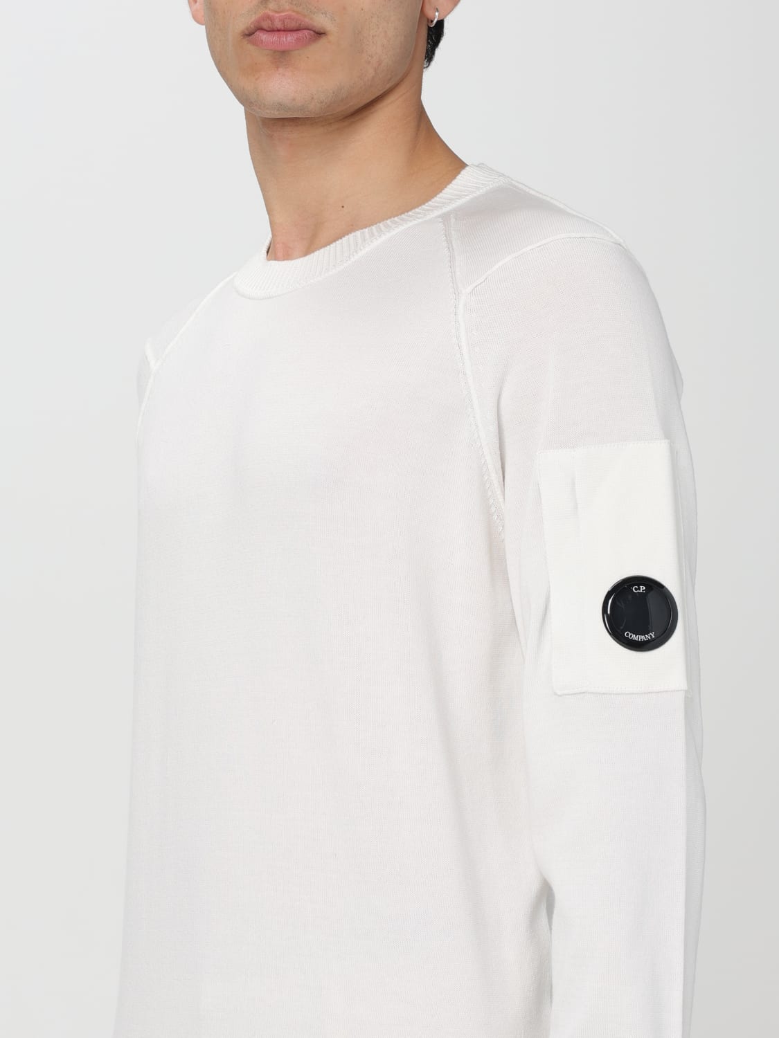 Cp company best sale jumper white