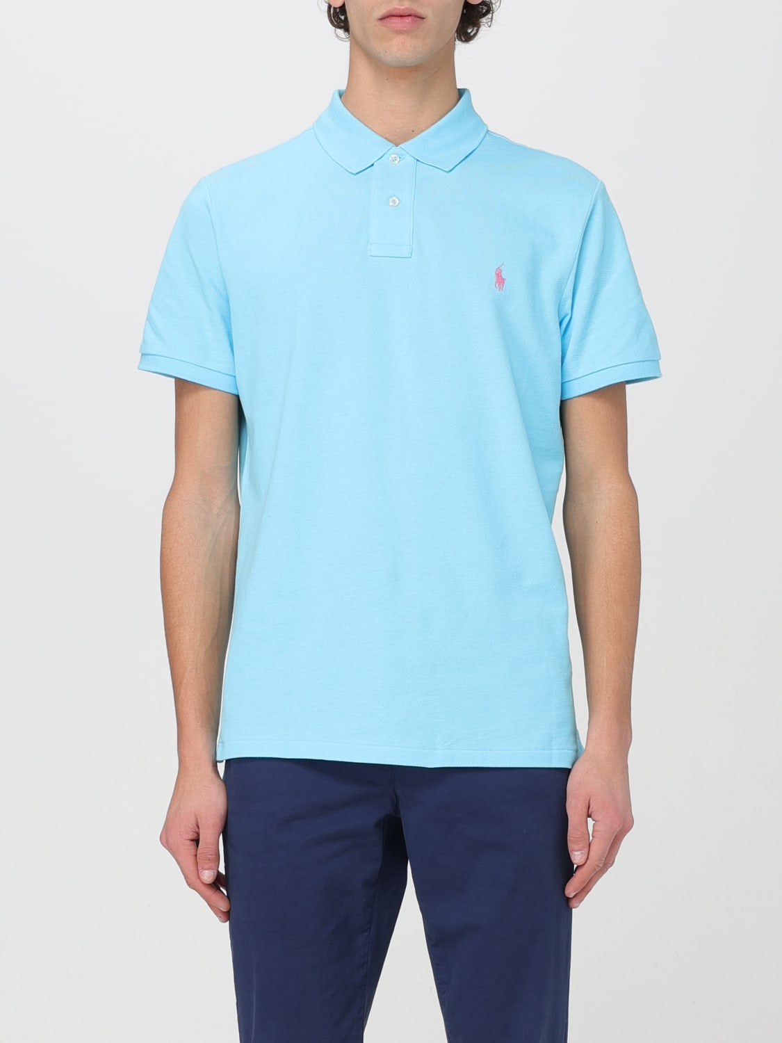 turquoise ralph lauren polo shirt