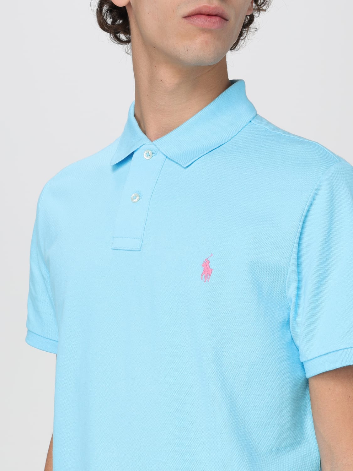 turquoise ralph lauren polo shirt