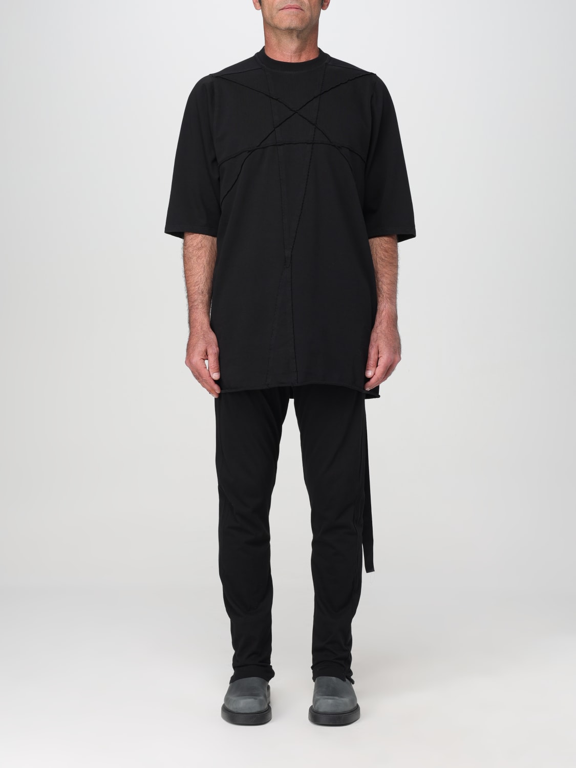 RICK OWENS DRKSHDW：Tシャツ メンズ - ブラック | GIGLIO.COM