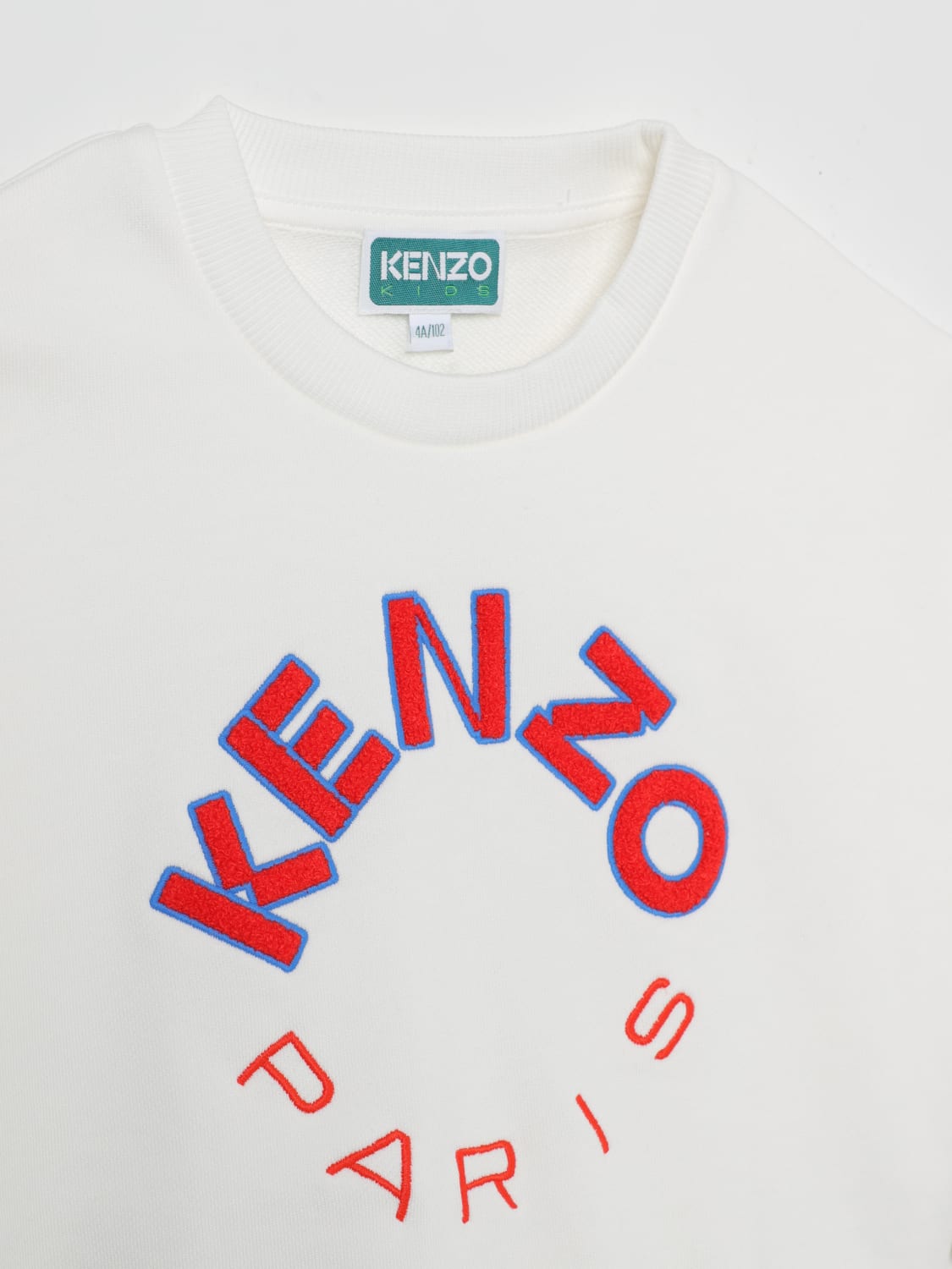 KENZO KIDS sweater for boys White Kenzo Kids sweater K60333