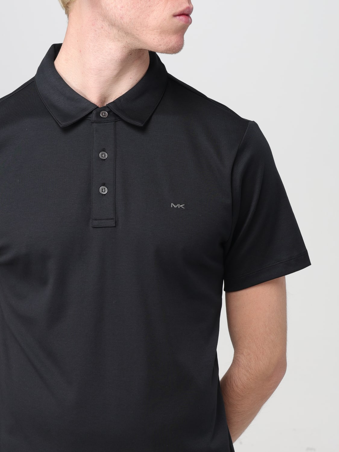 Michael kors best sale polo mens black