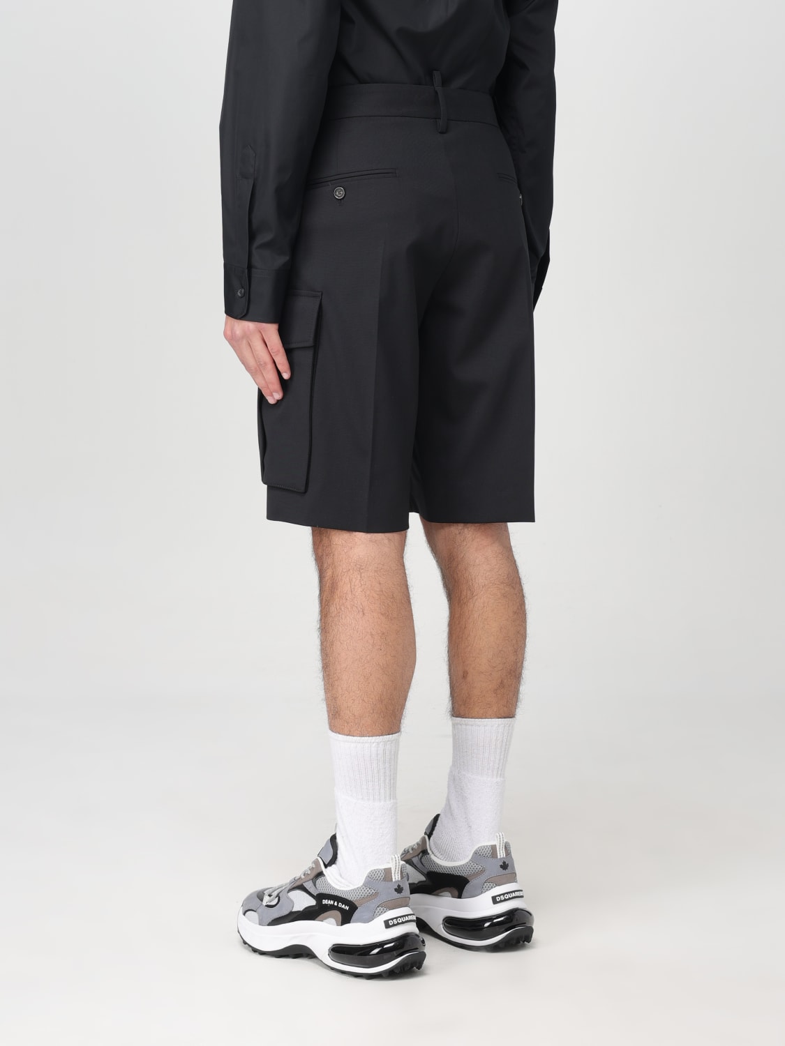 DSQUARED2, Grey Men's Shorts & Bermuda