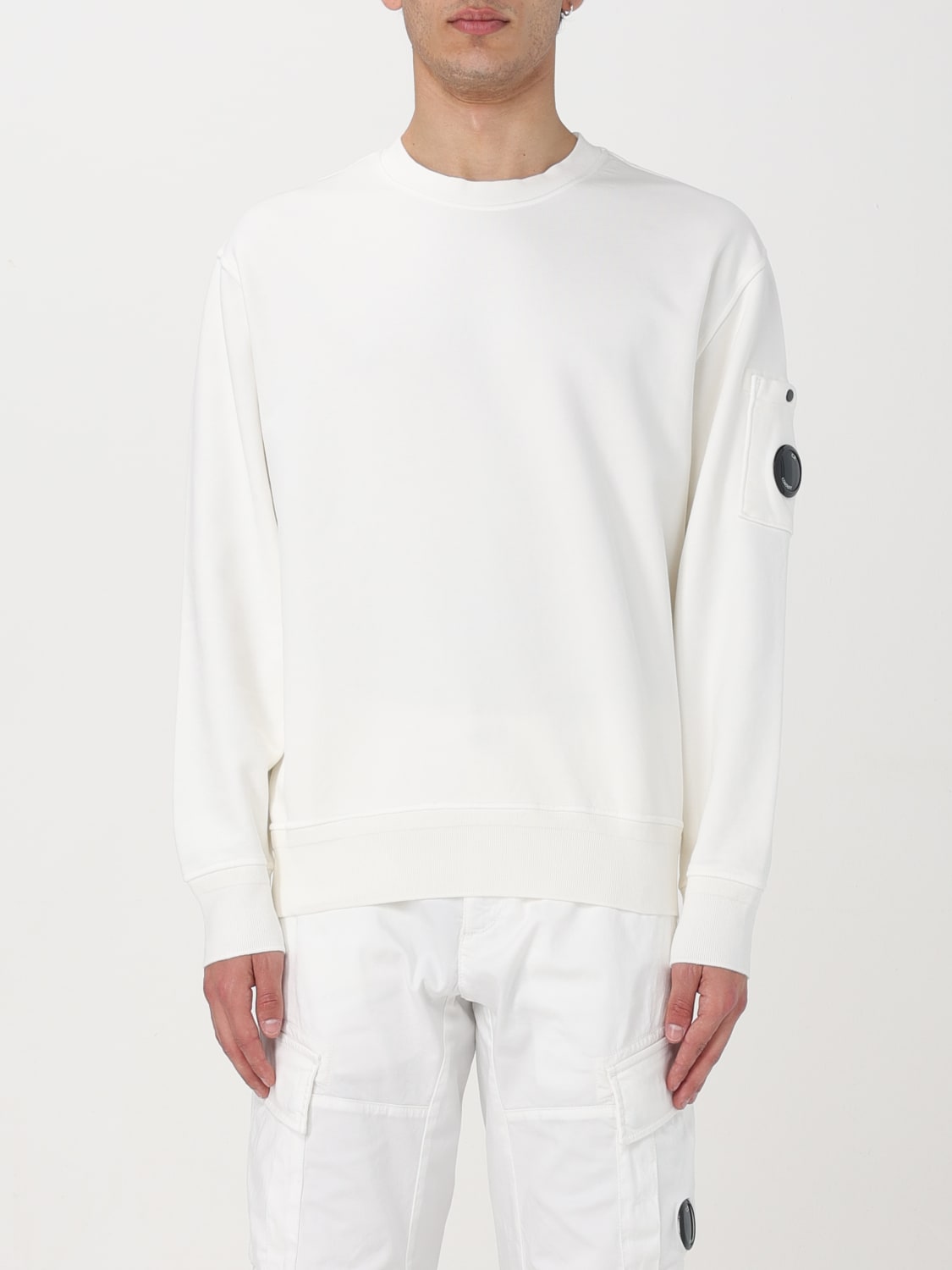 C.P. COMPANY sweatshirt for man White C.p. Company sweatshirt