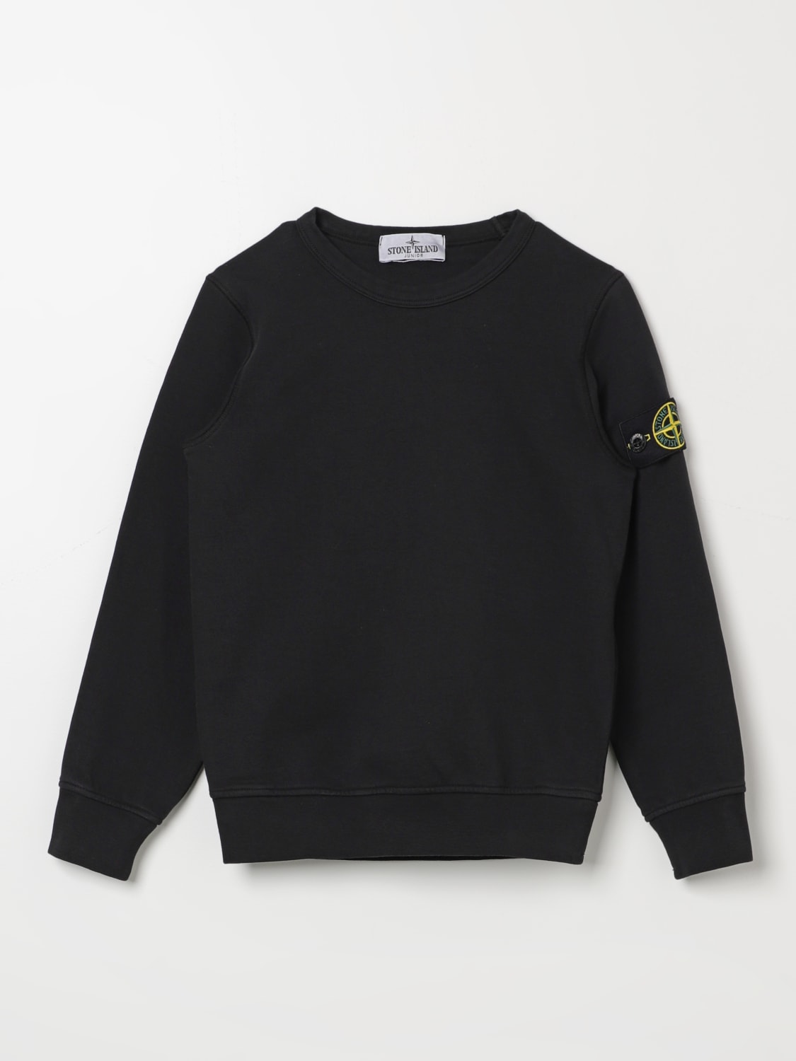 STONE ISLAND JUNIOR: sweater for boys - Blue  Stone Island Junior sweater  16613 online at