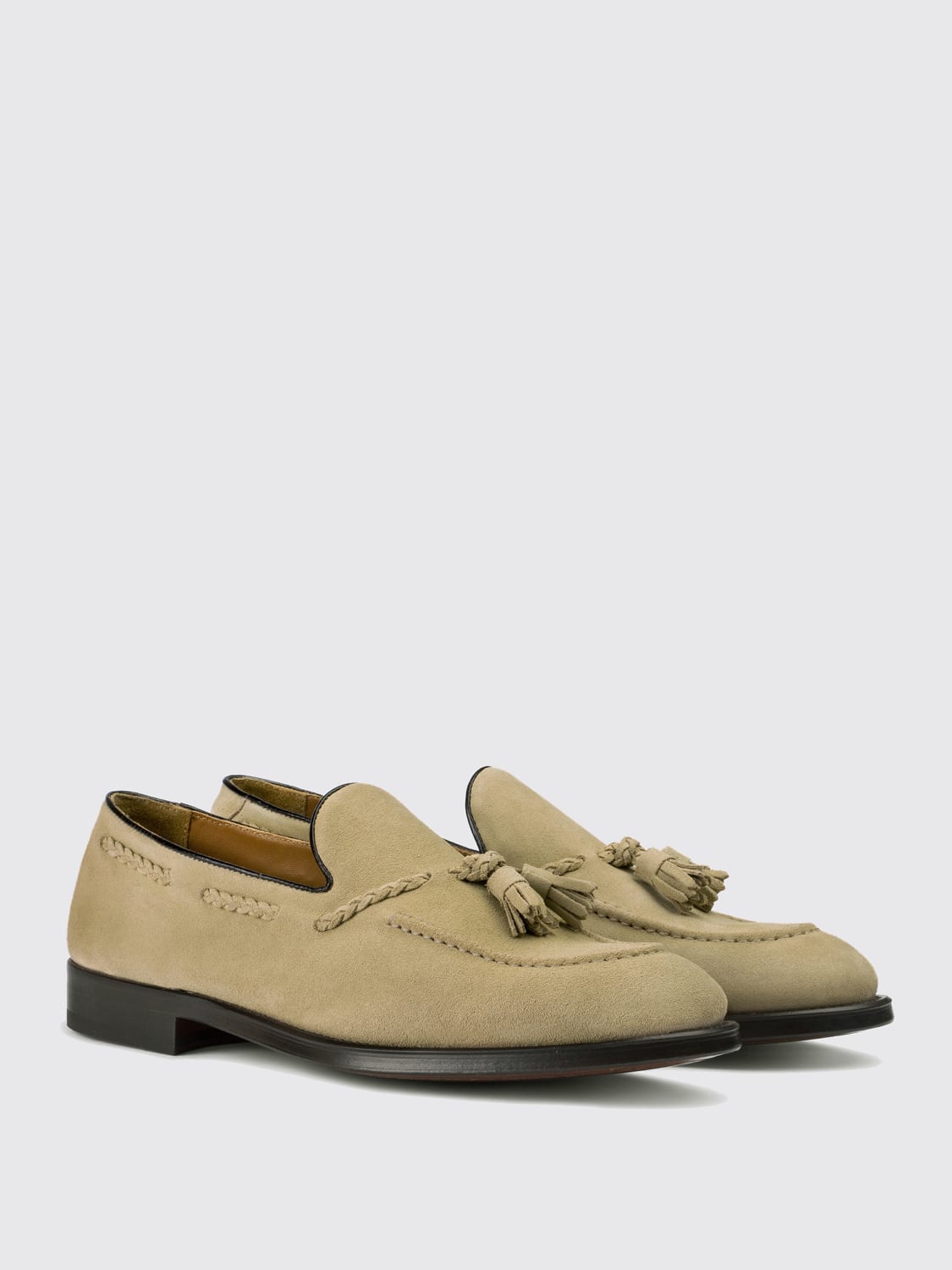 Mocasines beige online hombre