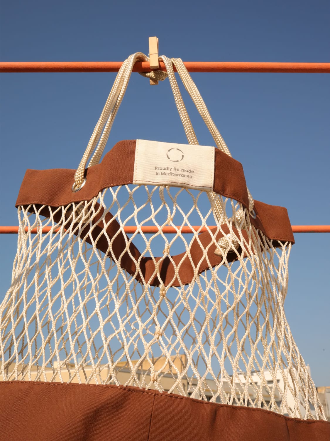 Risacca Per  Outlet: The Path recycle bag - Brown  Risacca Per   tote bags THE PATH online at