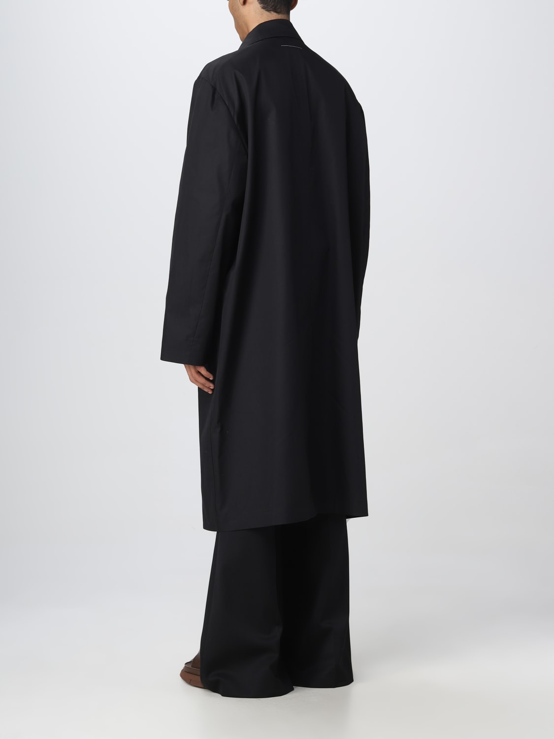 Mm6 Maison Margiela Outlet: trench coat for man - Black | Mm6