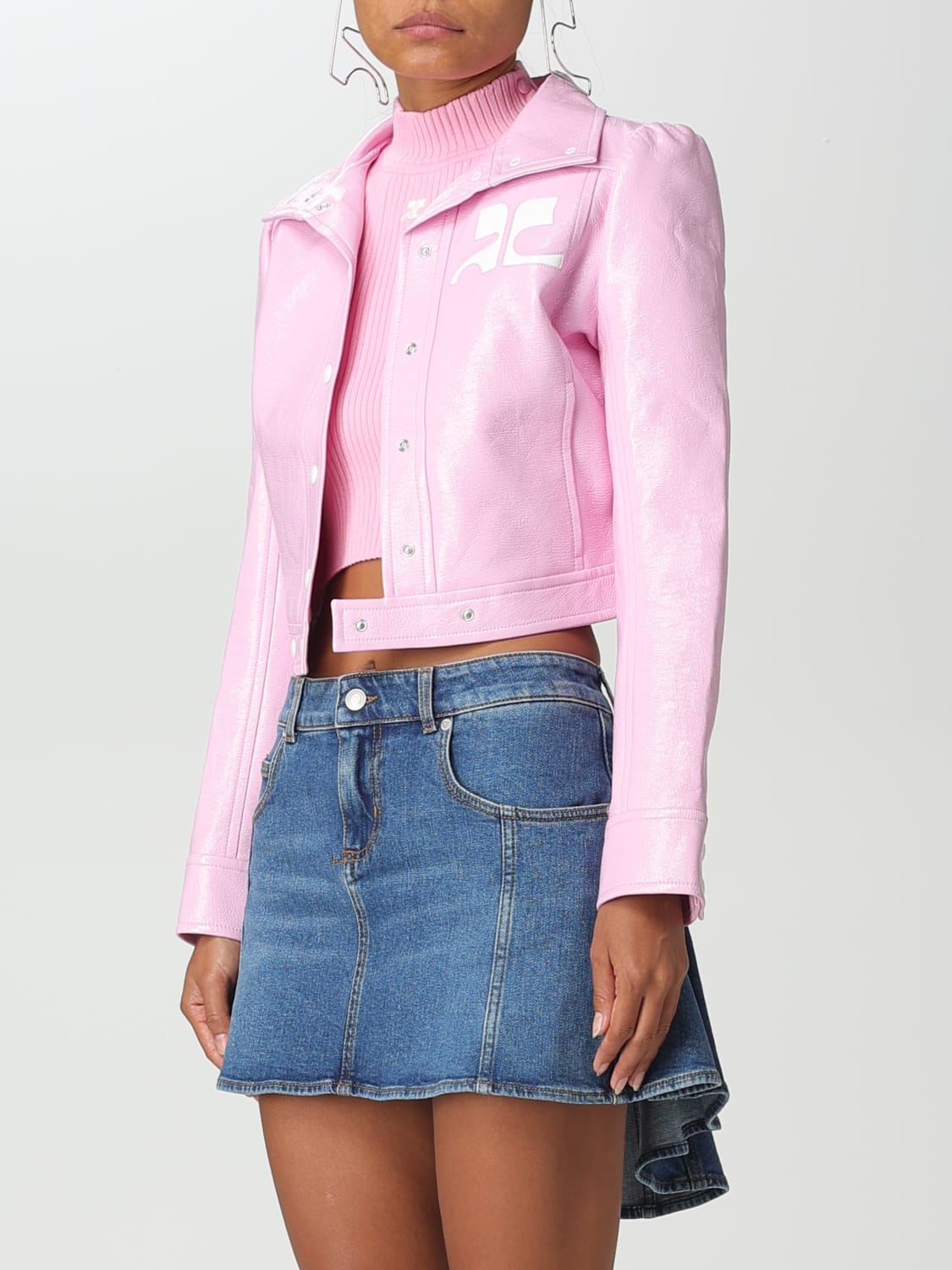 COURRÈGES: jacket for woman - Pink | Courrèges jacket