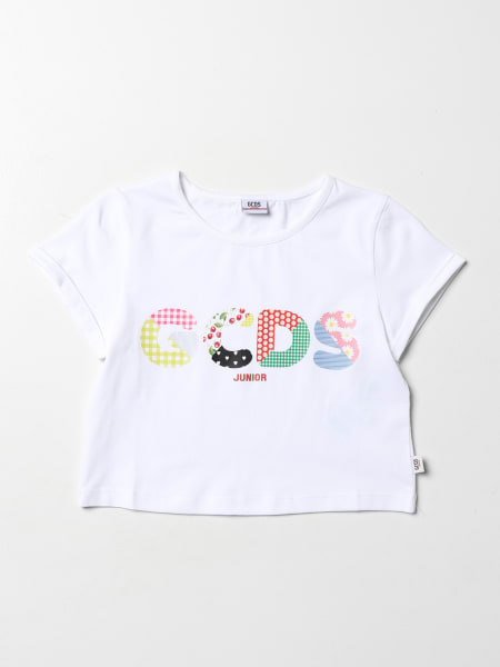 GCDS kids: GCDS T-shirt with patterned logo