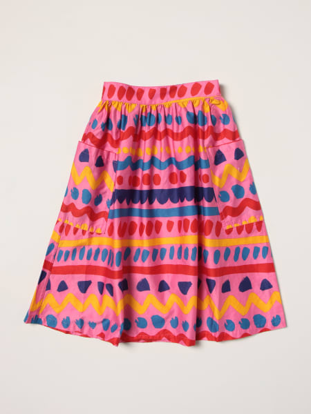 Kids' Stella Mccartney: Stella McCartney wide skirt with abstract print