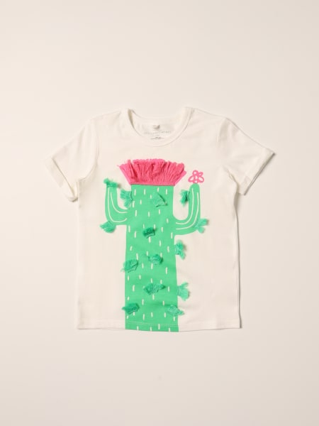 Kids' Stella Mccartney: Stella McCartney Cactus T-shirt in cotton