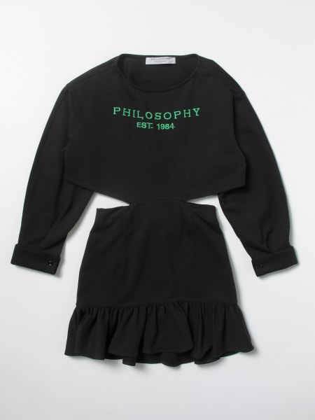 Philosophy Di Lorenzo Serafini kids: Dress girl Philosophy Di Lorenzo Serafini