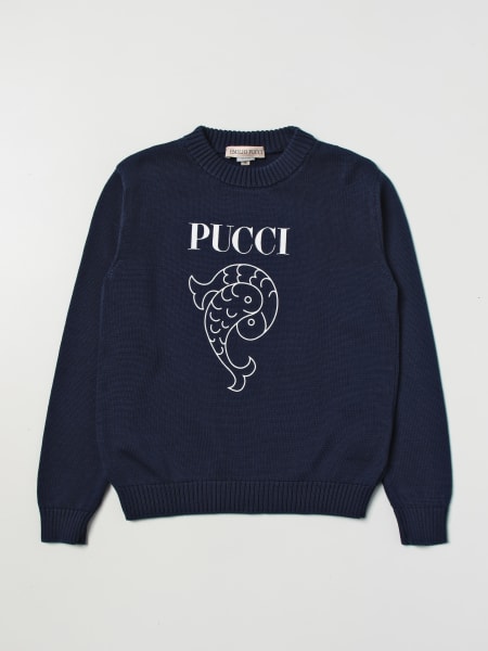 Pullover Emilio Pucci Junior in cotone
