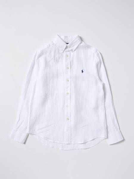 Camicia Polo Ralph Lauren in lino