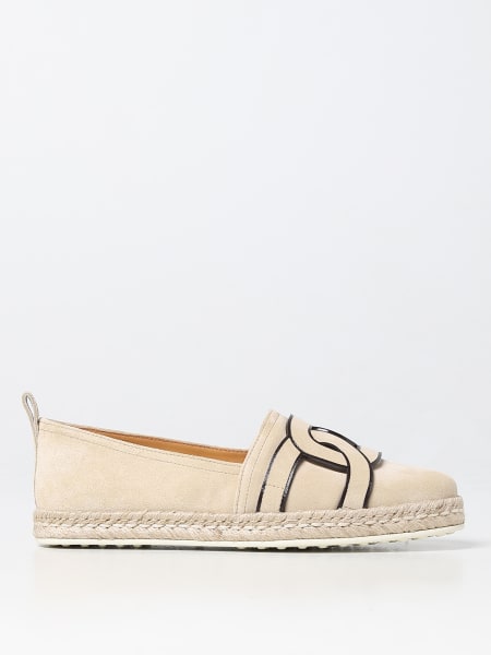 Tod's Outlet: Espadrillas Tod's in pelle