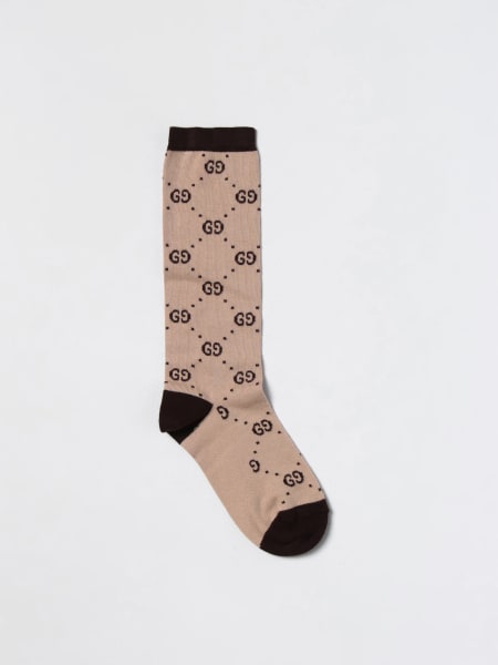 Kids' Gucci: Gucci cotton socks with GG jacquard monogram