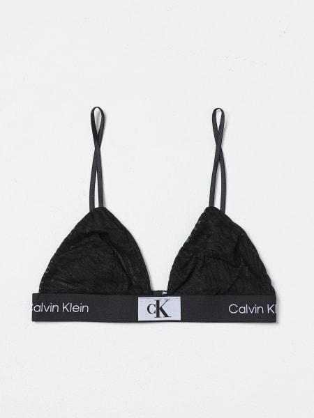 Calvin Klein Underwear: Reggiseno CK Underwear in nylon stretch motivo zebrato jacquard