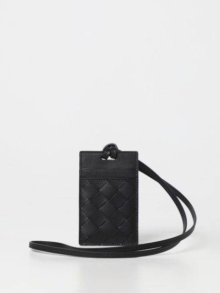 Bottega Veneta credit card holder in woven leather