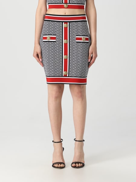 Women's Balmain: Balmain skirt in viscose blend