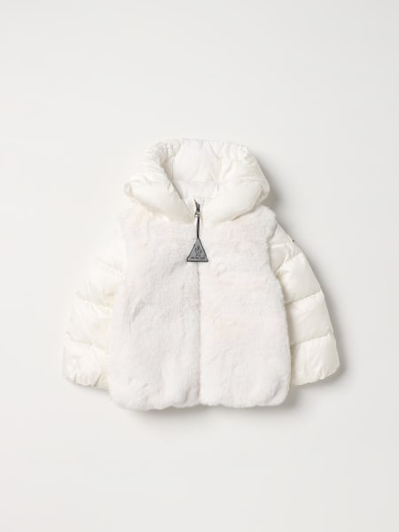 Baby girl moncler coat with outlet fur