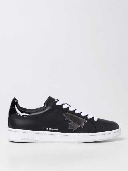 Dsquared2 Boxer sneakers in leather
