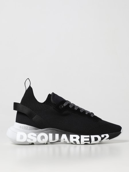 Scarpe Dsquared2: Sneakers Fly Dsquared2 in maglia stretch